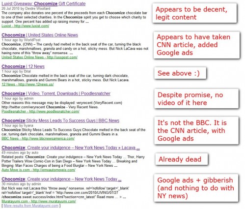 google blog. Google Blog Search results