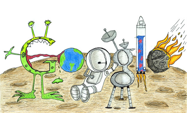 google doodle winners. that in a Google Doodle: