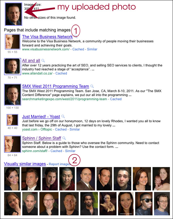 upload image on google search. So, when you upload a mug shot, Google's Search By Image results are 