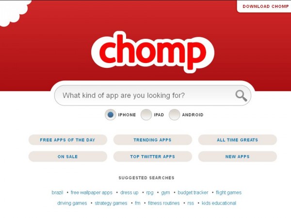 Chomp Is The New Global Search Engine Due To Launch Soon