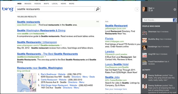 Bings New Social Friendly Search Interface Now Live