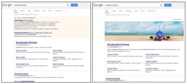 google-banner-ad-vs-standard-branded-results