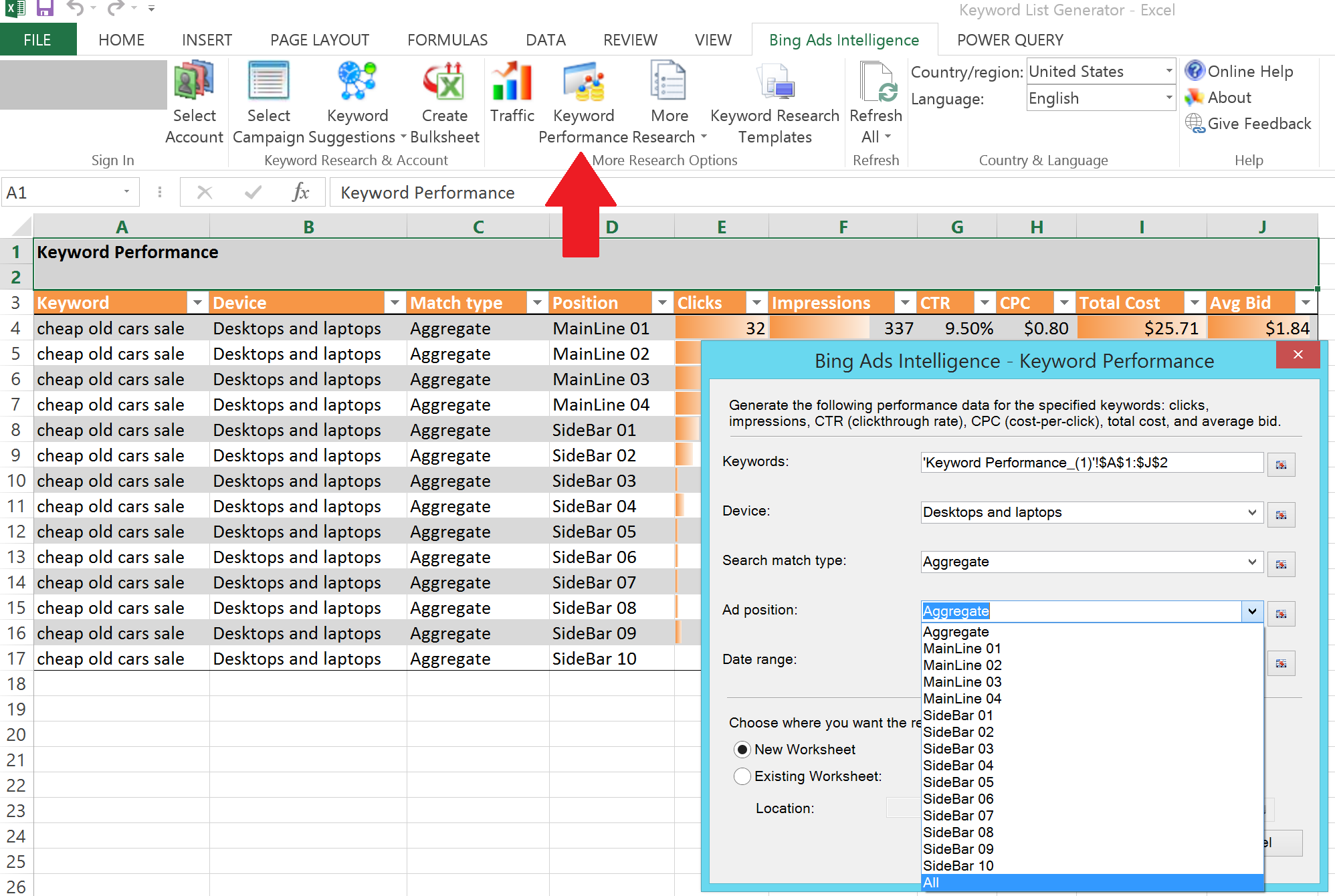 Ppc Excel Tips For Every Level Part 3 Advanced Level Keyword Research And Data Visualization 0478