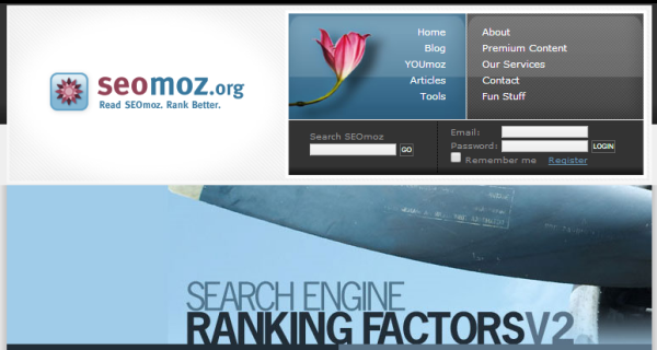 2007 v2 Search Ranking Factors study by Rand Fishkin.