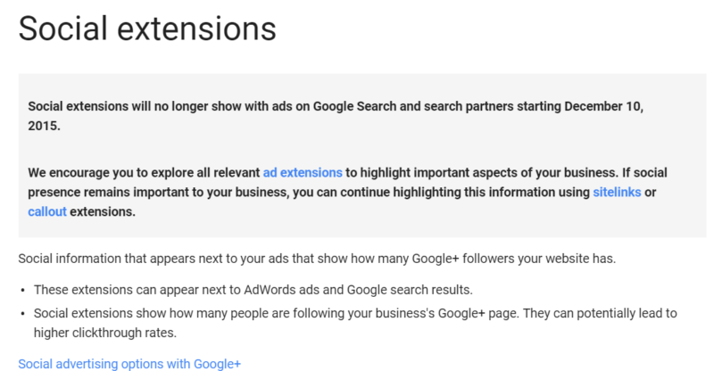 adwords-social-ad-extensions-sunset