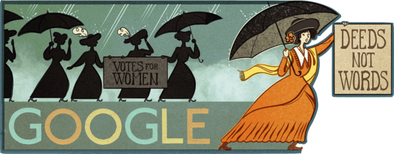 alice-pauls-131st-birthday Google Doodle