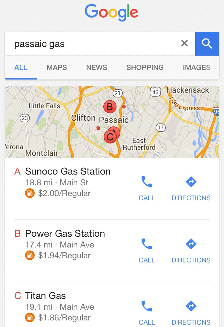 google-gas-prices