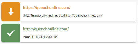 HTTPS 302 redirect