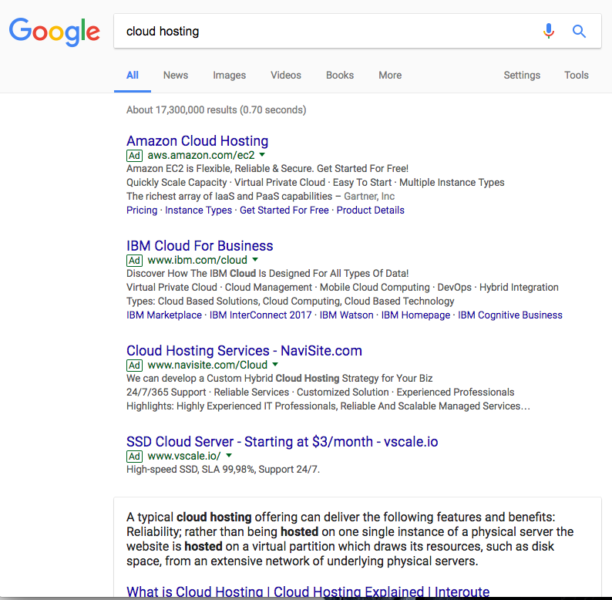 four google ads