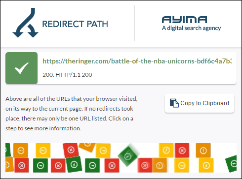 Ayima Redirect Path screenshot