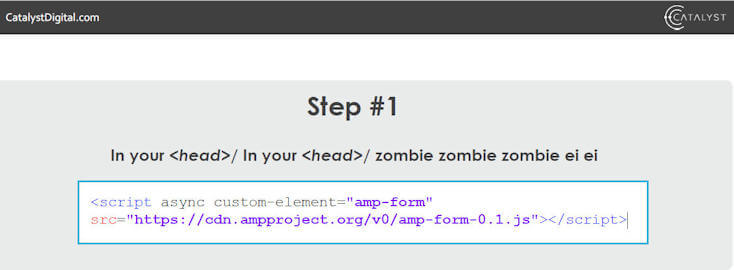 AMP Form Head Declaration