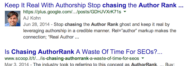 Google Authorship