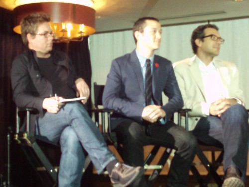 Biz Stone, Joseph Gordon Leavitt & Todd Phillips