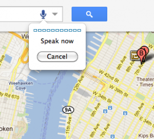 Google Maps Now With Voice Search