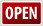 Bing - Business Open Sign