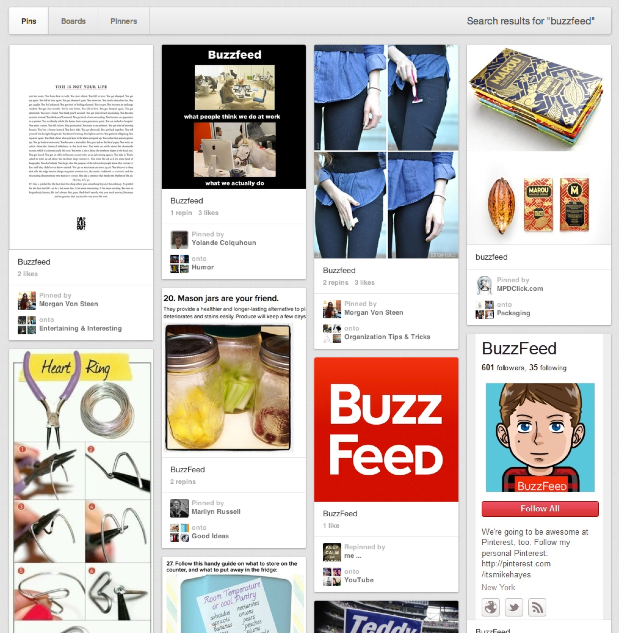 Sorry, BuzzFeed: Pinterest Isn't A Search Engine Than Google