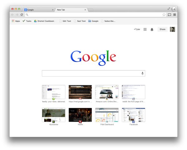 Chrome Getting Closer To Releasing New Tab Page