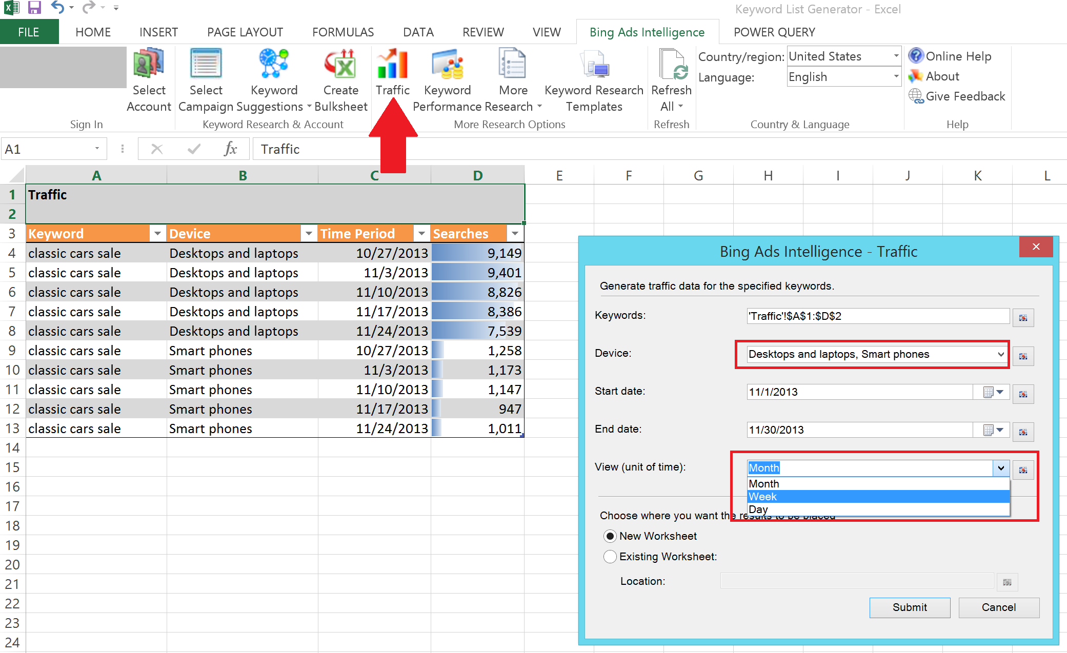 Ppc Excel Tips For Every Level Part 3 Advanced Level Keyword Research And Data Visualization