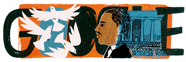 Martin Luther King, Jr. Google Logo Marks Holiday Honoring Civil Rights