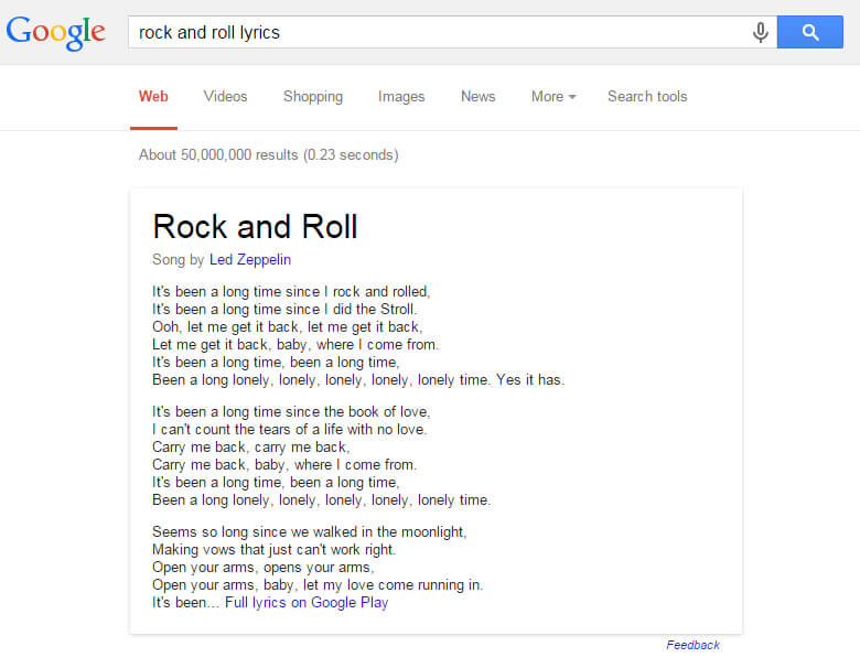 Song Lyrics Hit The Serps Analyzing Google Bing Traffic To 5