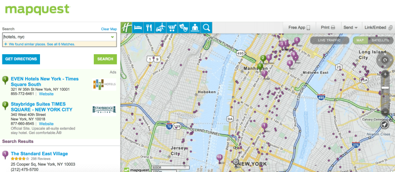 Mapquest Gets A New Look And Logo - Search Engine Land