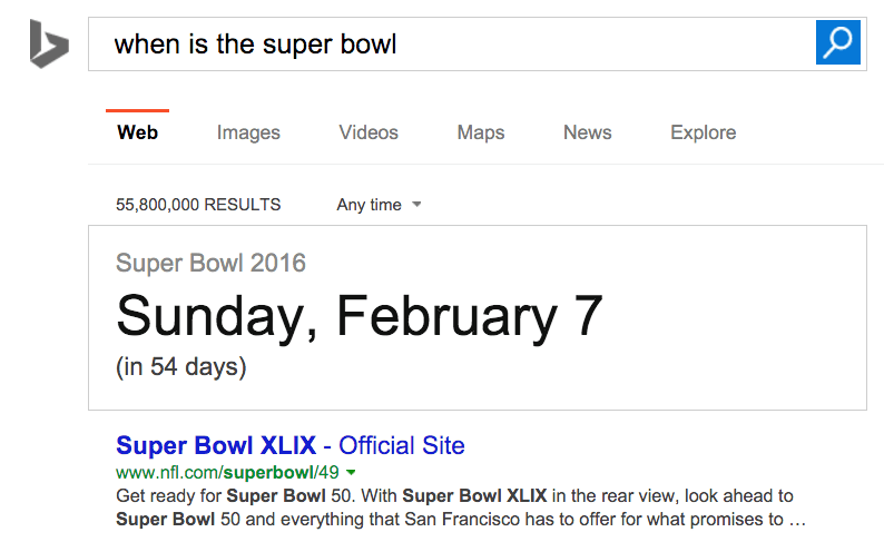 what is the date of super bowl 50