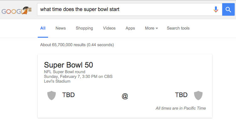 when does super bowl 2016 start