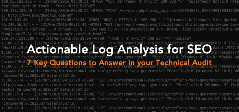 Log Analysis for SEO