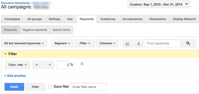 conversion-rate-filtering