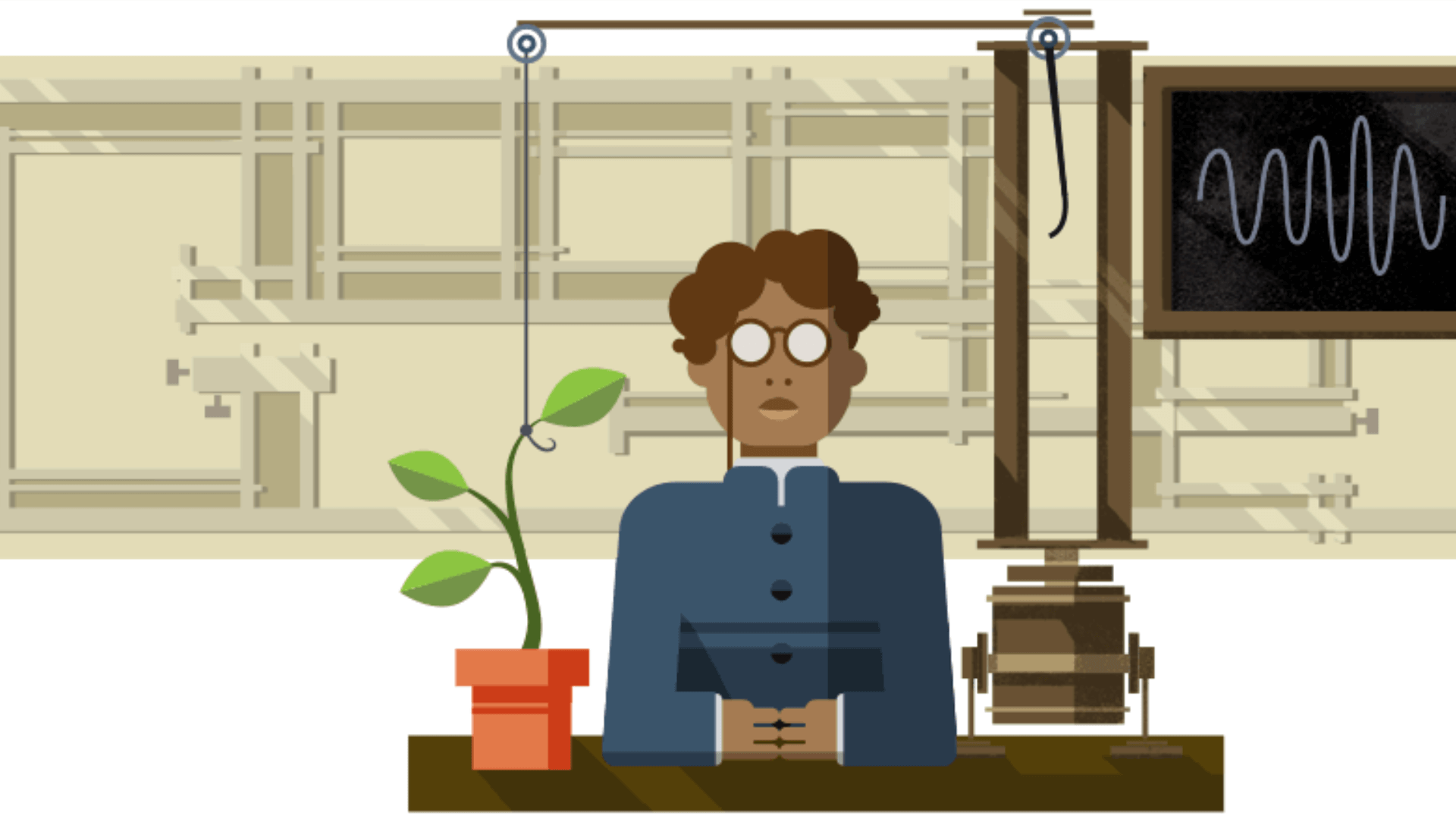 Jagdish Chandra Bose Google doodle marks 158th birthday of biophysicist ...