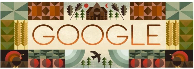 Thanksgiving 2016 Google doodle celebrates holiday with American folk ...