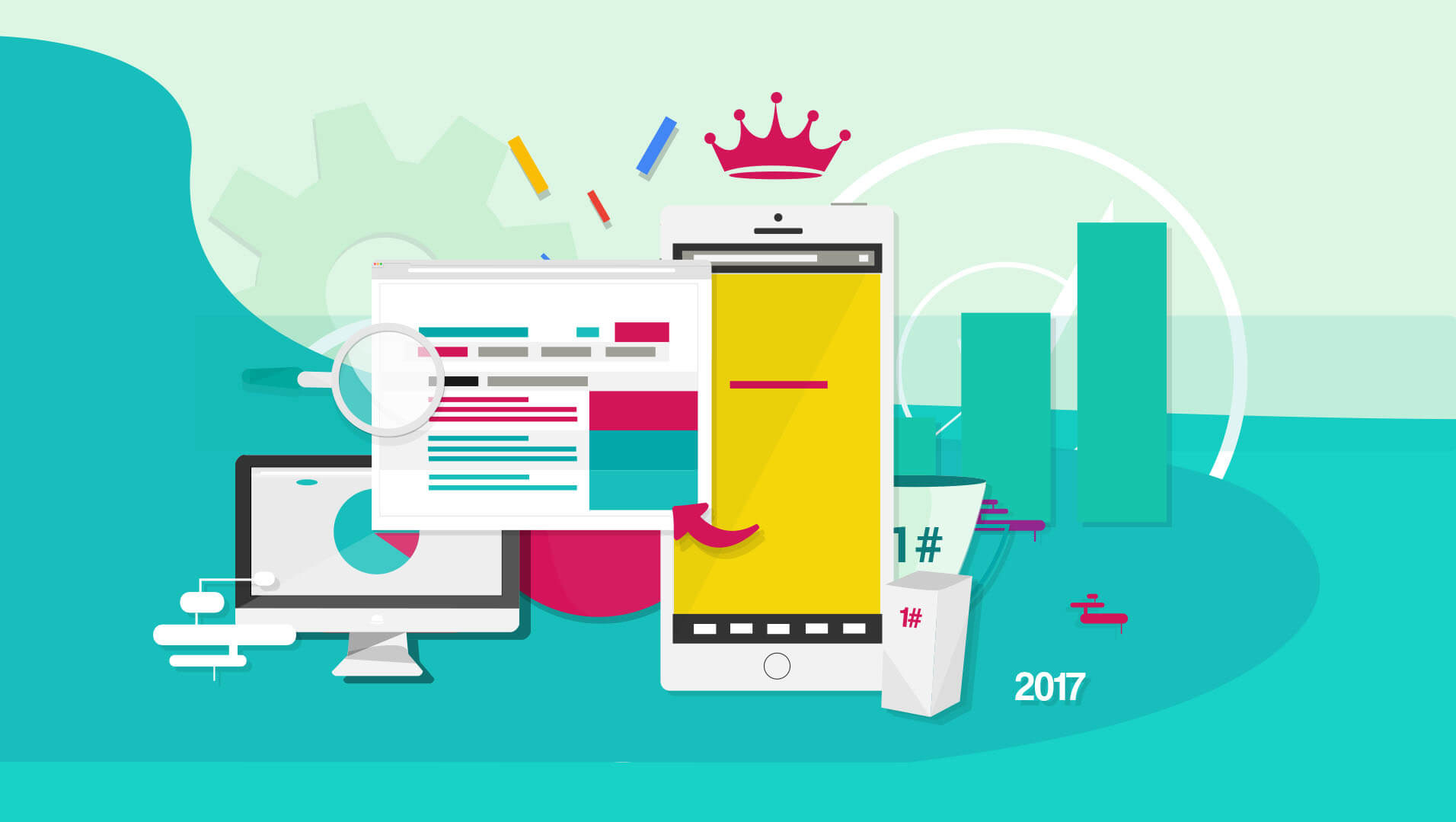 SEO in 2017 - mobile optimization as a competitive advantage