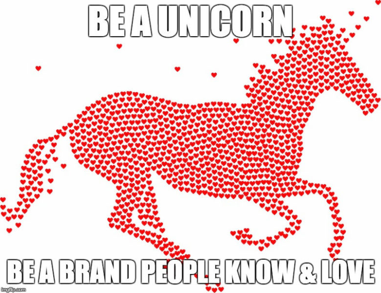 be a unicorn