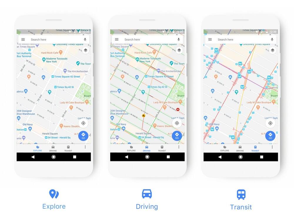 Google Maps gets brighter UI, new category icons and more color-coding