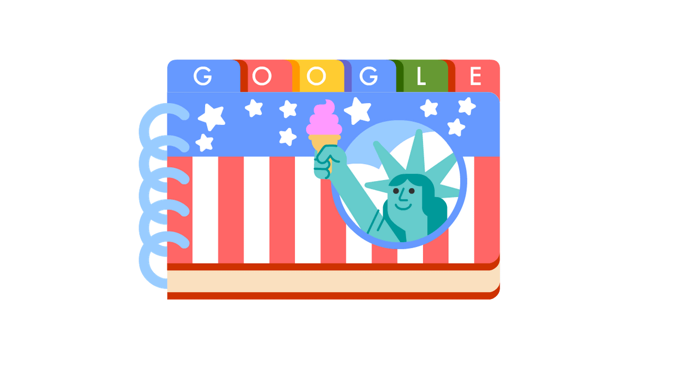 Google's July 4th doodle highlights mostsearchedfor recipes by state