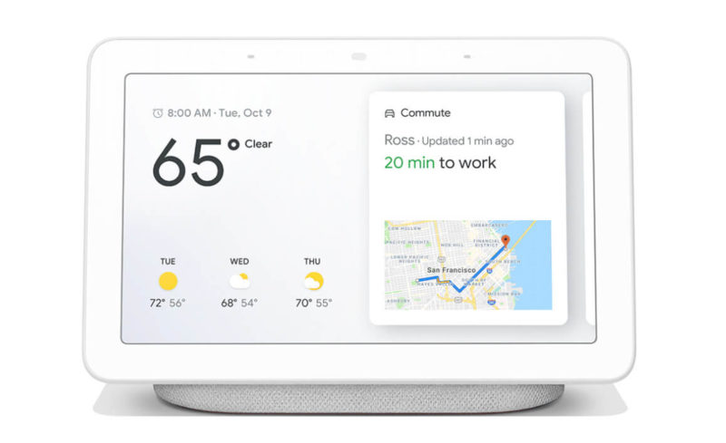 echo dot vs google home hub