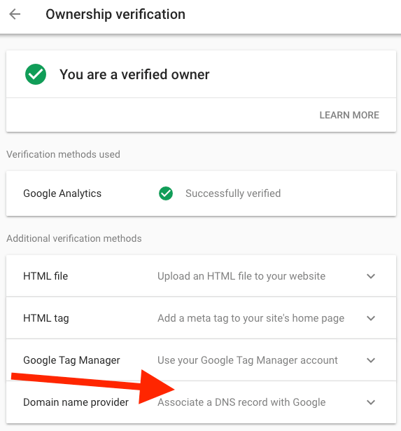 How To Set Up Google Search Console Domain Verification For Site Wide Reporting Data