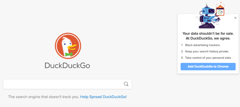 Duckduckgo A New Default Search Option For Chrome Is It Time To Start Paying Attention