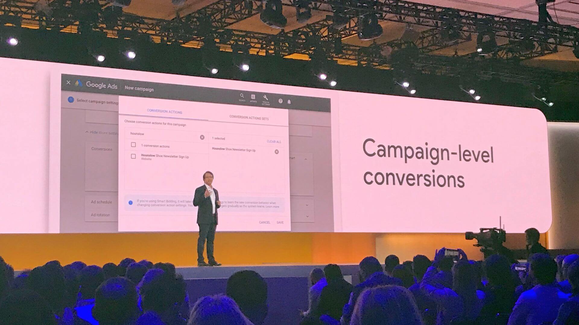 Campaign-level conversion actions now live for Google search, display campaigns