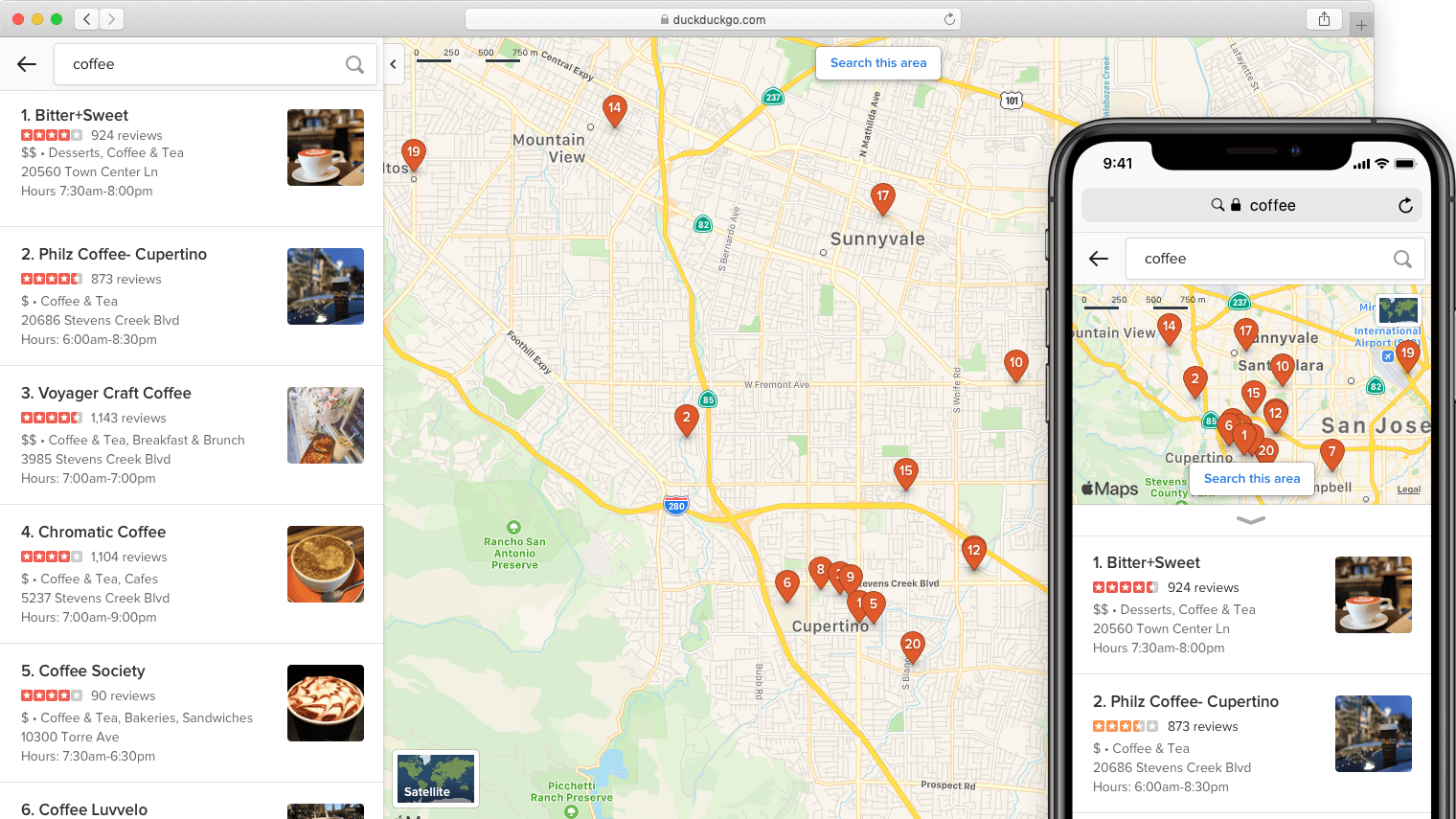 DuckDuckGo Expands Its Maps UI With A Few Familiar Features   DuckDuckGo Maps Featured 