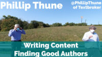 Video: Phillip Thune on finding good writers and writing good content