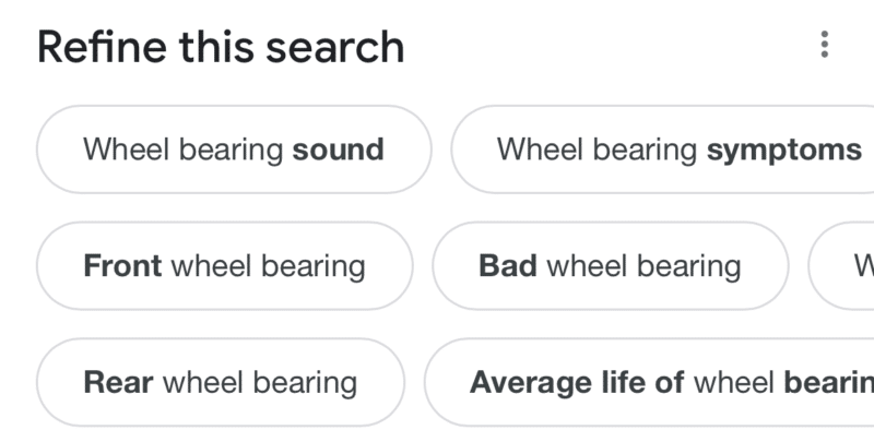 Google Refine This Search