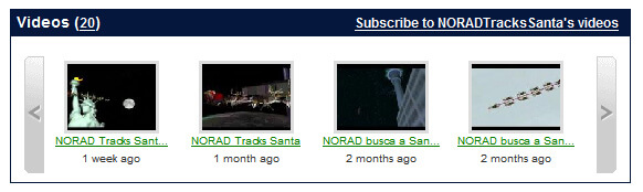 NORAD Santa 2007