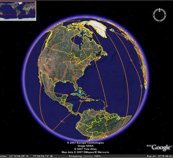 Santa Routing Map The 2007 Santa Tracker Review: Your Guide To Tracking With NORAD & Google