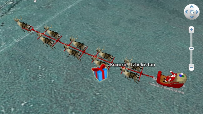 NORAD Santa 2008