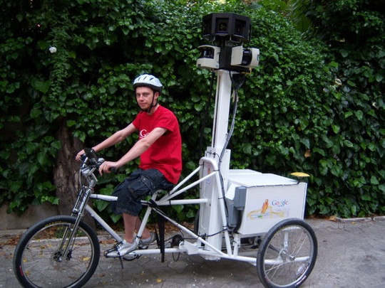 Google street 2024 view bike