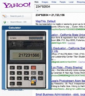 Yahoo Calculator