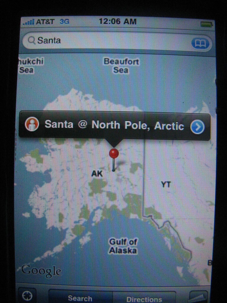 Santa Tracking Phone 2009