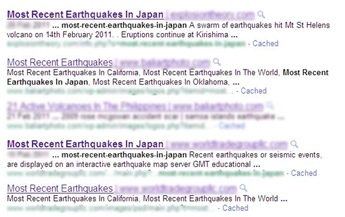 Japan Quake Malware