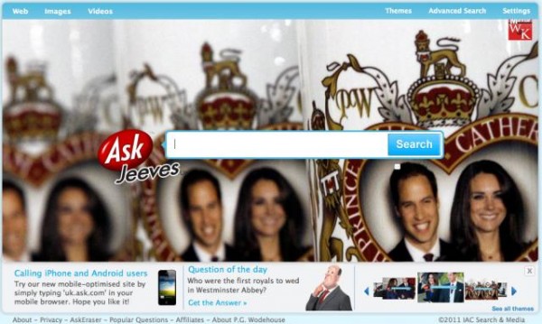 Ask UK Royal Wedding Logo
